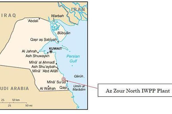 项目工地位于科威特市南约100千米的Az-Zour图片由Simiomo公司提供